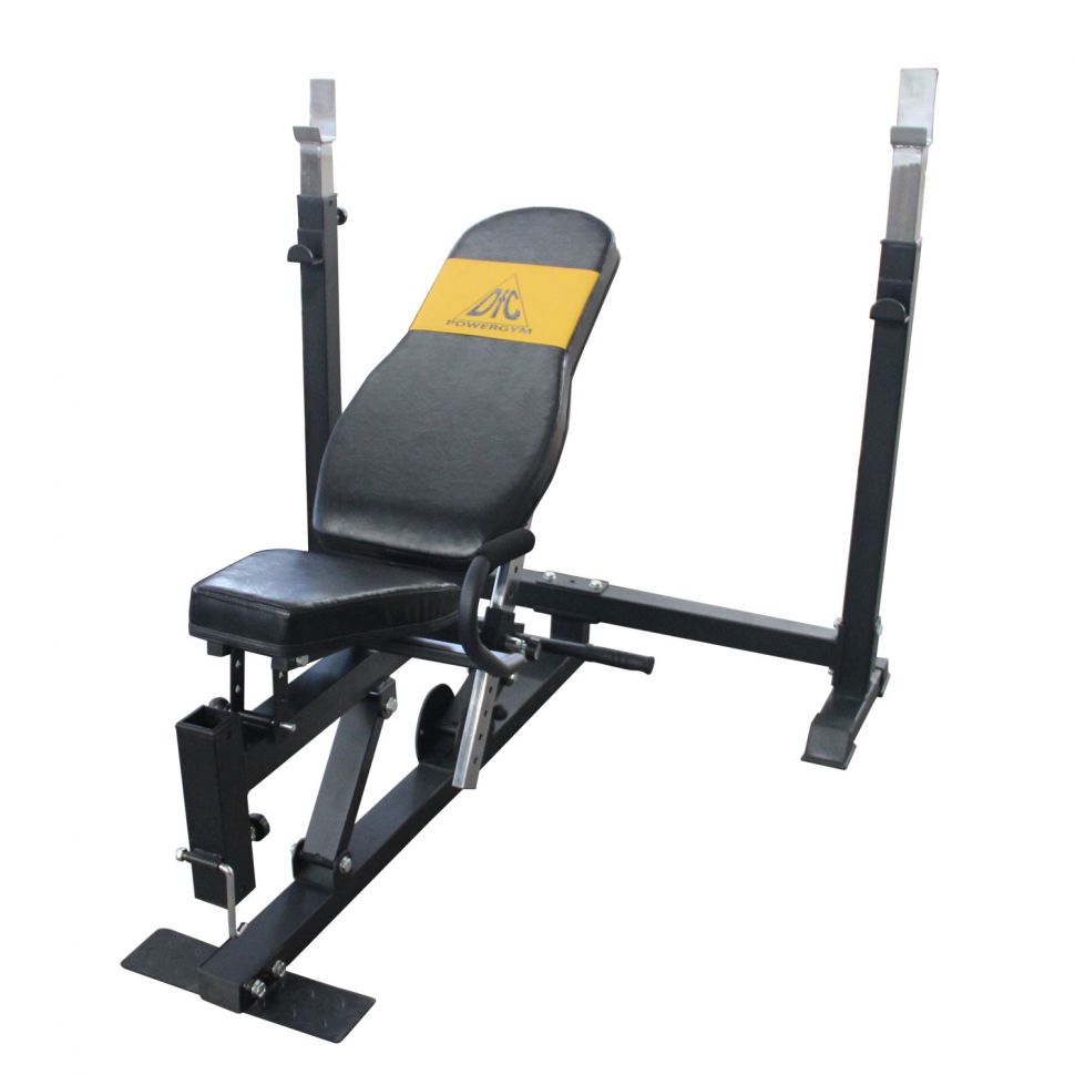 Силовая скамья со стойками DFC Powergym BN014